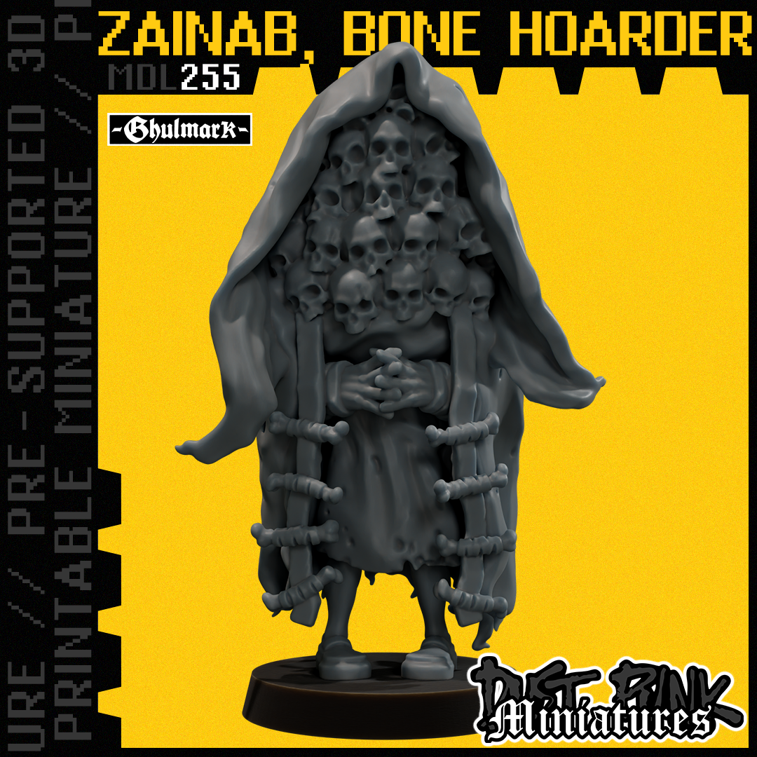 MDL255 ZAINAB, BONE HOARDER [PRE-SUPPORTED]